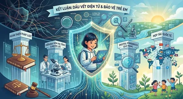 Một số vấn đề về dấu vết điện tử trong các vụ án xậm hại tình dục trẻ em qua mạng