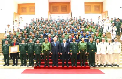 Tô thắm thêm hình ảnh Quân đội nhân dân, Công an nhân dân vì nước quên thân, vì dân phục vụ