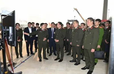 Thứ trưởng Lê Quốc Hùng kiểm tra công tác bảo vệ Đại hội đại biểu lần thứ XIV của Đảng