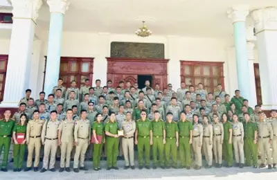 Học viên Campuchia giao lưu, trao đổi kinh nghiệm tại Trại giam Thủ Đức