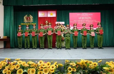 Bế giảng Khóa  4 – Đào tạo liên thông từ trình độ Cao đẳng lên Đại học CSND hình thức chính quy