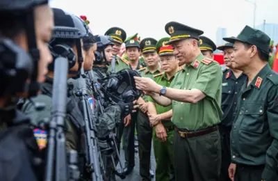 Lực lượng Cảnh sát cơ động phát huy truyền thống anh hùng, hoàn thành xuất sắc mọi nhiệm vụ trong tình hình mới