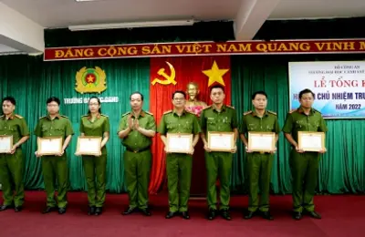 Tổng kết Hội thi chủ nhiệm trung đội giỏi năm 2022