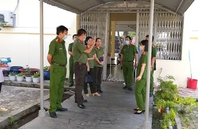 Bệnh viện 30/4 Bộ Công an đến hướng dẫn công tác phòng chống dịch Virut Corona