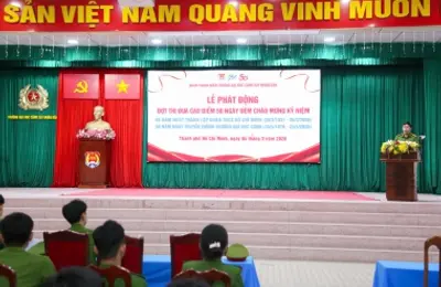 “Tự hào 50 năm - Tuổi trẻ Trường Đại học CSND phát huy truyền thống đơn vị anh hùng”