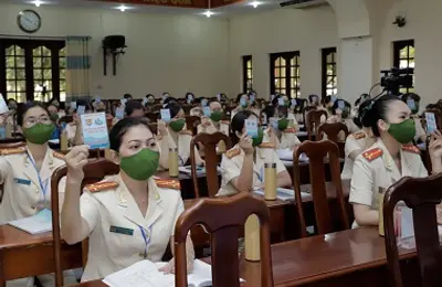 “Phụ nữ Đại học CSND đoàn kết, kỷ cương, sáng tạo, phát triển”