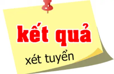 Kết quả xét tuyển theo phương thức 1 tuyển sinh đào tạo VB2 tuyển mới năm 2022