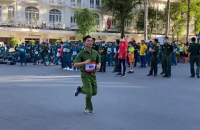 Trường Đại học CSND giành Giải Nhất toàn đoàn nội dung lực lượng vũ trang Giải Việt dã lần thứ 45