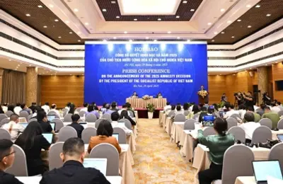 Công bố Quyết định đặc xá năm 2025 của Chủ tịch nước cho hơn 8.000 phạm nhân