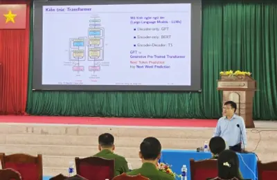 Tập huấn “Ứng dụng trí tuệ nhân tạo (AI) phục vụ công tác nghiên cứu và giảng dạy”