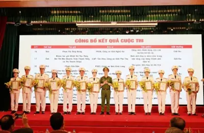Trường Đại học CSND đạt giải tại Cuộc thi tìm hiểu 80 năm ngày truyền thống lực lượng cảnh sát QLHC về TTXH