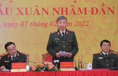 Bộ Công an giao ban trực tuyến đầu Xuân Nhâm Dần 2022