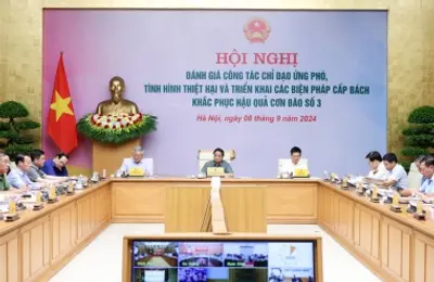 Thủ tướng chỉ đạo 5 mục tiêu và các giải pháp cấp bách sau bão số 3