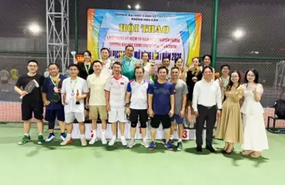 Phòng Hậu cần tổ chức thành công Giải Pickleball mở rộng chào mừng 50 năm Ngày truyền thống Trường Đại học CSND