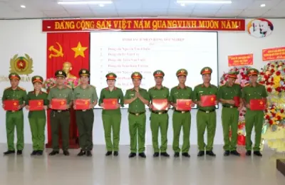 Bế giảng khóa VB1T – Kiên Giang
