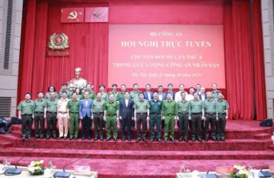 Hội nghị Chuyển đổi số lần thứ 4 trong Công an nhân dân