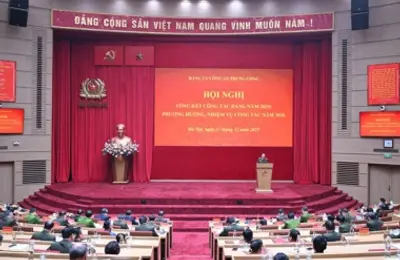 Đảng uỷ Công an Trung ương tổng kết công tác năm 2025, triển khai phương hướng, nhiệm vụ năm 2026