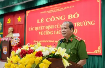 Lễ công bố các Quyết định của Hiệu trưởng về công tác cán bộ và bế mạc Hội thi giảng viên dạy giỏi cấp Trường năm học 2023 – 2024