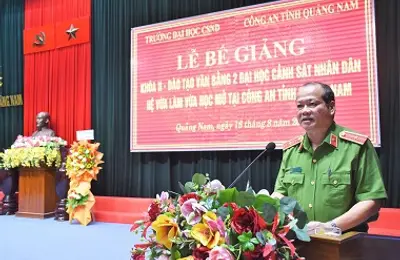 Bế giảng Khoá VB2T - Quảng Nam            