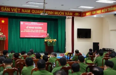 Khai giảng các Khóa Đào tạo Văn bằng 2, Liên thông Đại học CSND mở tại Trường