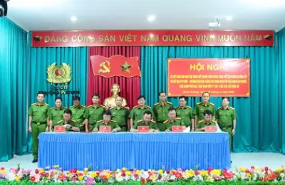 Khoa Cảnh sát THAHS&HTTP Trường Đại học CSND giao lưu kết nghĩa với Công an các đơn vị, địa phương