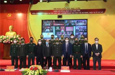 Bộ Công an tổ chức Hội thảo khoa học về hai dự án Luật