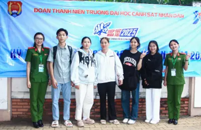 Đồng hành cùng thí sinh tham gia kỳ thi Đánh giá của Bộ Công an