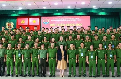 Trường Đại học CSND tổ chức Hội thảo khoa học về phòng, chống tội phạm có tổ chức