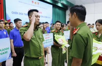 Tuổi trẻ Nhà trường ra quân chiến dịch Thanh niên tình nguyện hè 2024