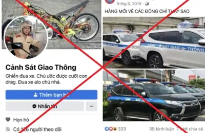 Cảnh báo trang mạng xã hội giả mạo lực lượng CAND