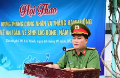 Phát động tháng công nhân, tháng hành động về an toàn, VSLĐ năm 2022 tại Trường Đại học CSND