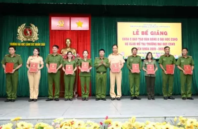 Bế giảng Khóa VB5T – T48