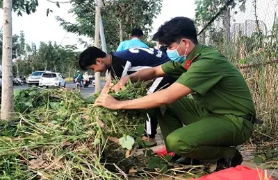 Tuổi trẻ Trường Đại học CSND học tập, thực hiện Sáu điều Bác Hồ dạy