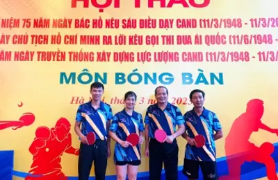 Trường Đại học CSND đạt thành tích cao tại Hội thao của Bộ Công An