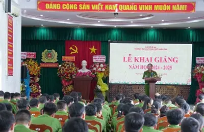 Trường Đại học CSND khai giảng năm học 2024-2025 tại điểm đào tạo Thành phố Cần Thơ