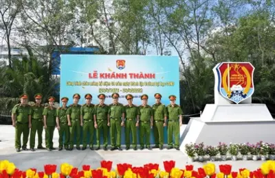 Khánh thành công trình Chào mừng kỷ niệm 49 năm Ngày thành lập Trường Đại học CSND
