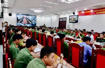 Tập huấn về công tác quản lý, sử dụng vũ khí, vật liệu nổ, công cụ hỗ trợ tại Công an tỉnh Bình Phước