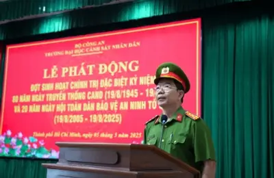  Phát động đợt sinh hoạt chính trị đặc biệt kỷ niệm 80 năm Ngày truyền thống Công an nhân dân và 20 năm Ngày hội toàn dân bảo vệ an ninh Tổ quốc