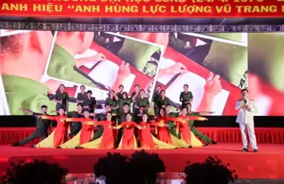 Ấn tượng chương trình nghệ thuật đặc biệt chào mừng 50 năm Ngày truyền thống Trường Đại học CSND và đón nhận danh hiệu Anh hùng lực lượng vũ trang nhân dân