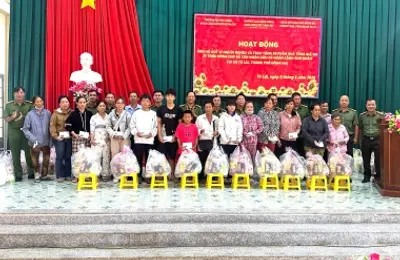 Khoa Cảnh sát điều tra tội phạm về ma túy tổ chức nhiều hoạt động ý nghĩa tại xã Tà Lài, Thành phố Đồng Nai